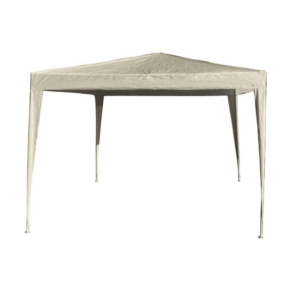 Campus 300 x 300 x 200/245cm PE 100gr Λευκό Κιόσκι