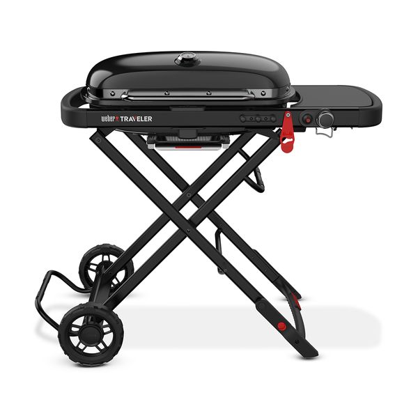 Weber Traveler Stealth Edition Ψηστιέρα Υγραερίου
