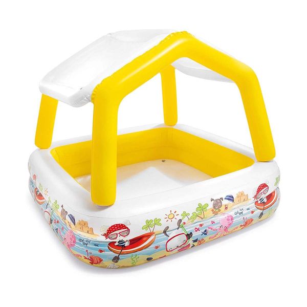 Intex Πισίνα Παιδική με Στέγαστρο Sun Shade