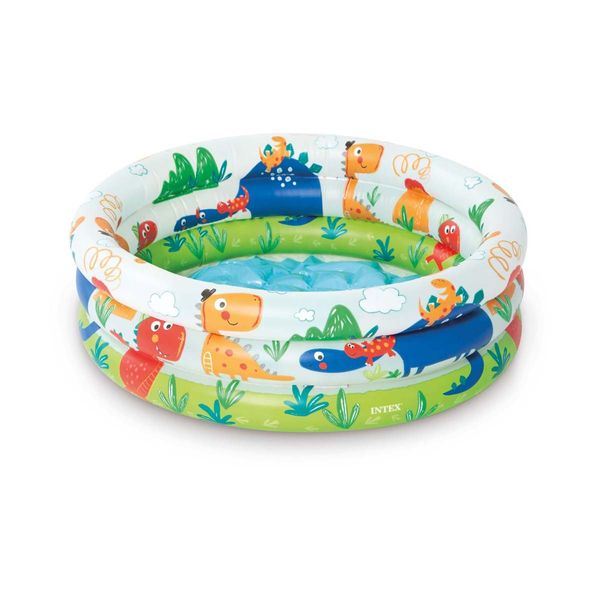 Intex Πισίνα Bebe 3-Ring Dino Buddies 61x61x22cm