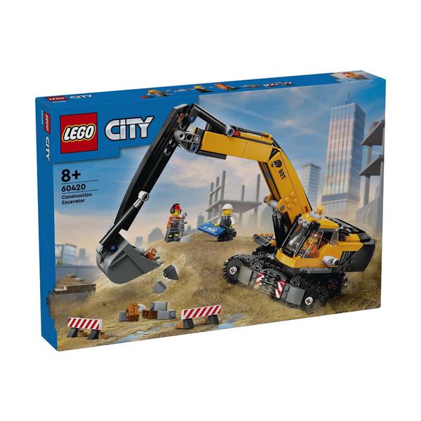 LEGO® Yellow Construction Excavator 60420