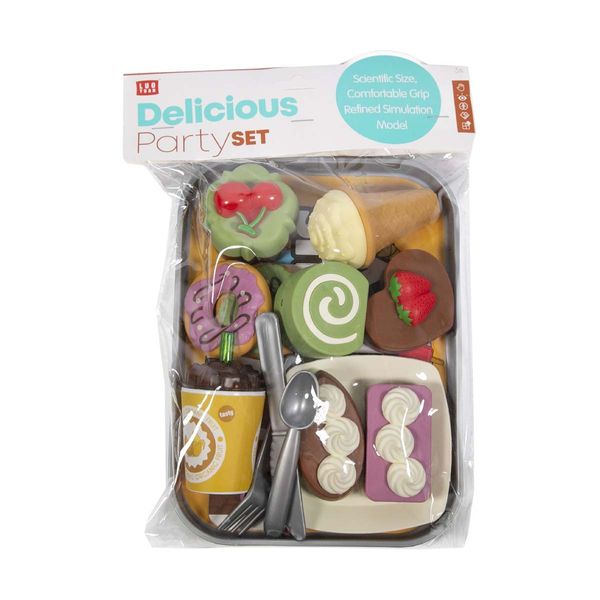 Σετ Γλυκά για Πάρτυ σε Δίσκο 15Τμχ 8721