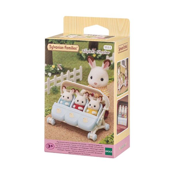 Sylvanian Families: Triplets Stroller 5533