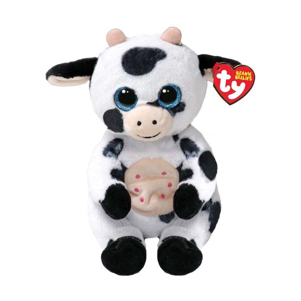 TY Χνουδωτό Beanie Bellies Αγελάδα 15cm 1607-41287