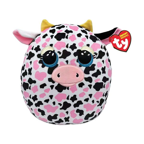 TY Squishy Beanies Λούτρινο 30cm Milkshake Αγελάδα 1607-39364