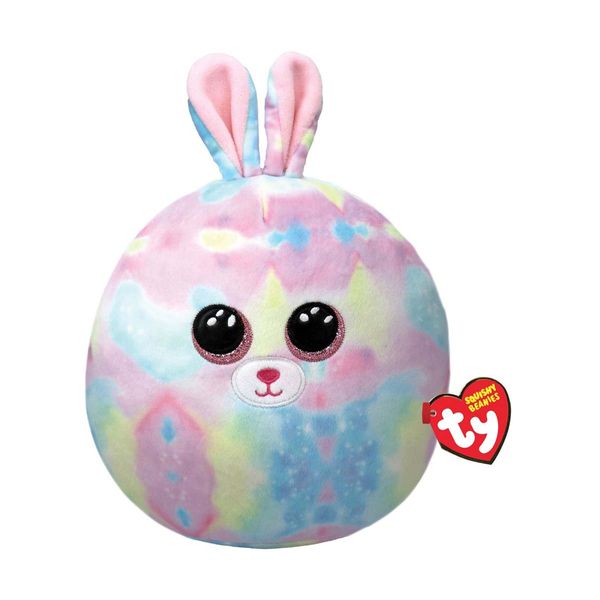 TY Squishy Beanies Λούτρινο 25cm Λαγουδάκι Παστέλ 1607-39273