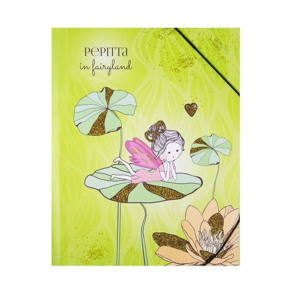 A&G Paper A&G Paper Pepita Φακελος με Λάστιχο A4 P.P. Water Lily 41093