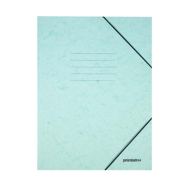 Premium Prespan Ντοσιέ με Λάστιχο Pastel Μέντα 38599