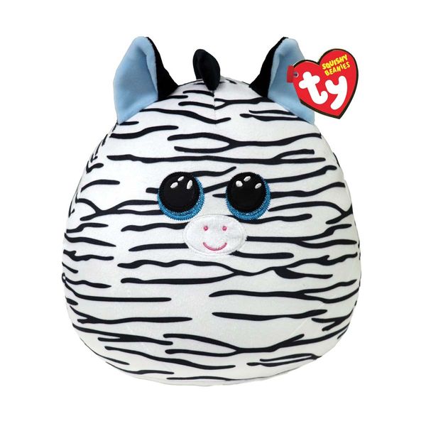 TY Χνουδωτό Squishy Beanies Λούτρινο 30cm Ζέβρα 1607-37379