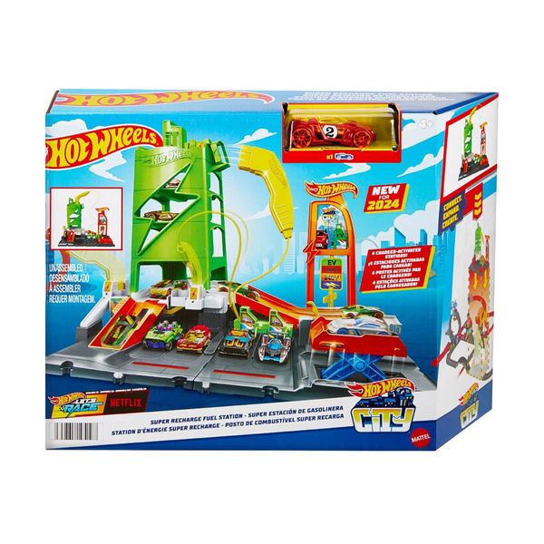 Hot Wheels Hot Wheels City Πίστα Σταθμός Καυσίμων HTN79