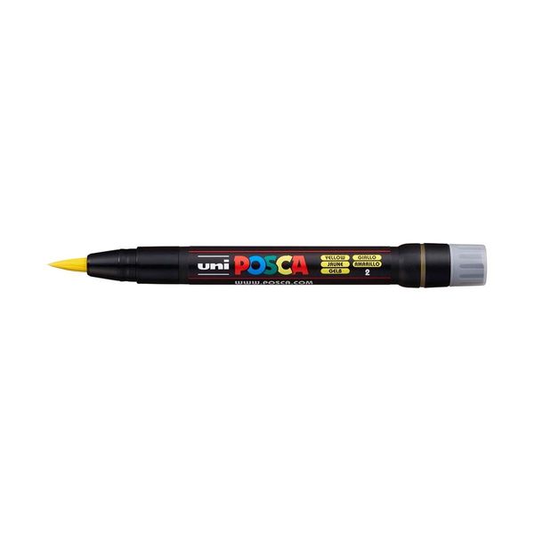 Posca Posca UniPoscaΜαρκαδόρος-ΠινέλοPCF-350Κίτρινο1-10mm