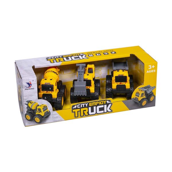 Σετ Οχήματα Οικοδομικά 3Τμχ 1199C