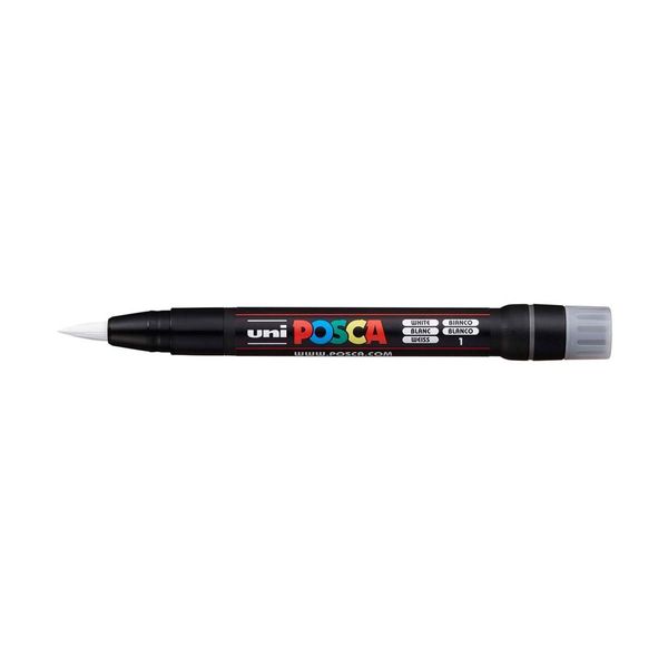 Posca Posca UniPoscaΜαρκαδόρος-ΠινέλοPCF-350Άσπρο1-10mm