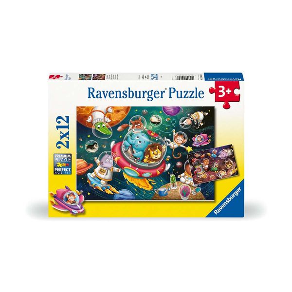 Παζλ 2x12Τμχ Διάστημα 12000857