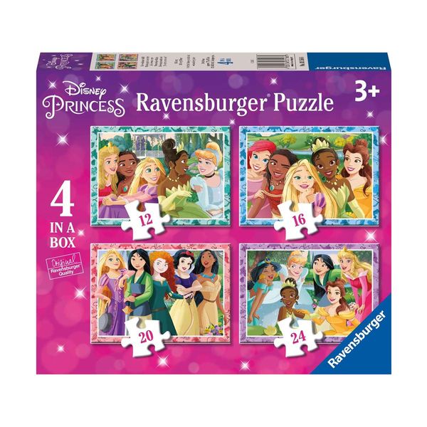 Παζλ 4 σε 1 Πριγκίπισσες 3156