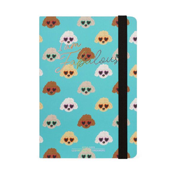 Legami Ημερολόγιο 18Μηνο Εβδομαδιαίο 12x18cm 2024/2025 Sky Blue Dogs