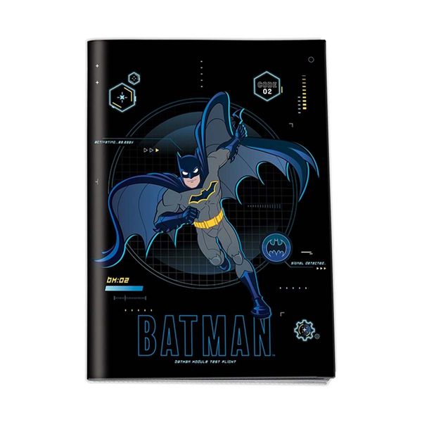 Graffiti Τετράδιο Καρφίτσα 17x25cm 50Φ Batman 22500