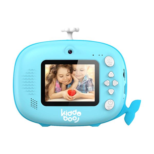 Kiddoboo FotoFun 2 Whale Blue Φωτογραφική Μηχανή