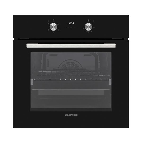 United UBO-60658TPB Black Εντοιχιζόμενος φούρνος