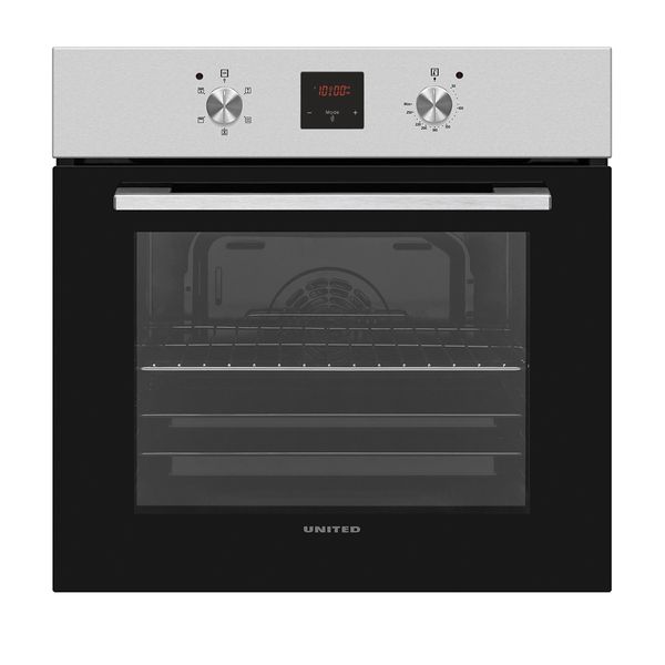 United UBO-60657TP Inox Φούρνος Εντοιχιζόμενος