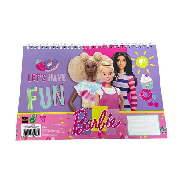 Gim Μπλοκ Ζωγραφικής Α4 30Φ Barbie 349-84413