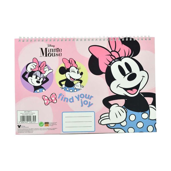 Gim Μπλοκ Ζωγραφικής Α4 30Φ Minnie 340-38413