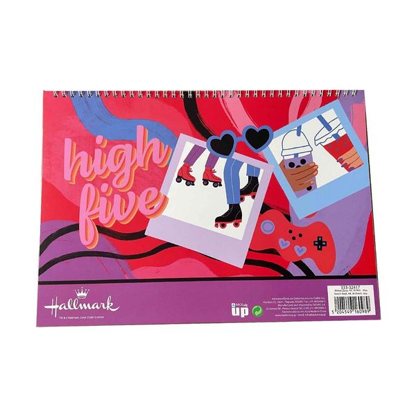 HallMark Μπλοκ Ζωγραφικής Α4 30Φ High Five 333-32417