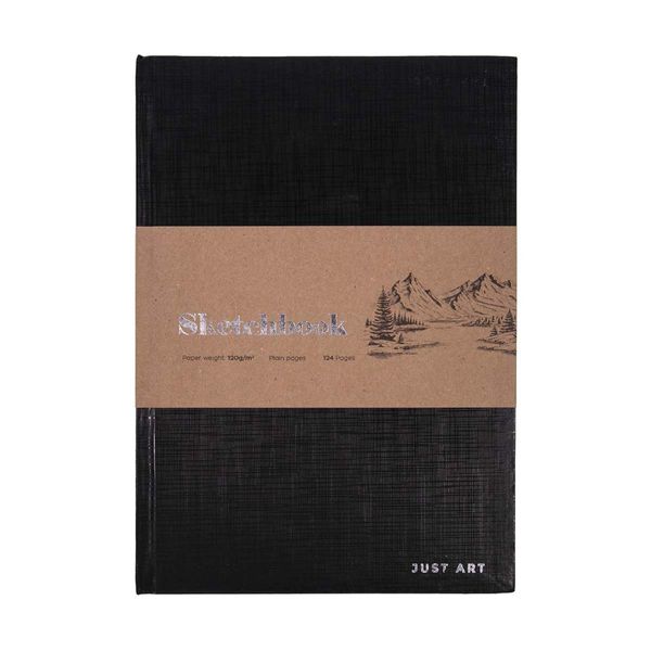 Just Art Μπλοκ Σχεδίου Σκληρόδετο A4 124Σ. 120gr