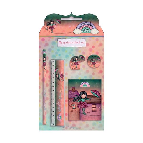 Santoro Σετ Σχολικό 5τμχ Light As A Feather 247141