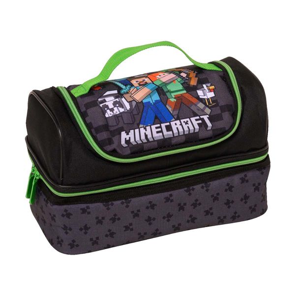 Graffiti Black Minecraft 248312 Τσάντα Φαγητού