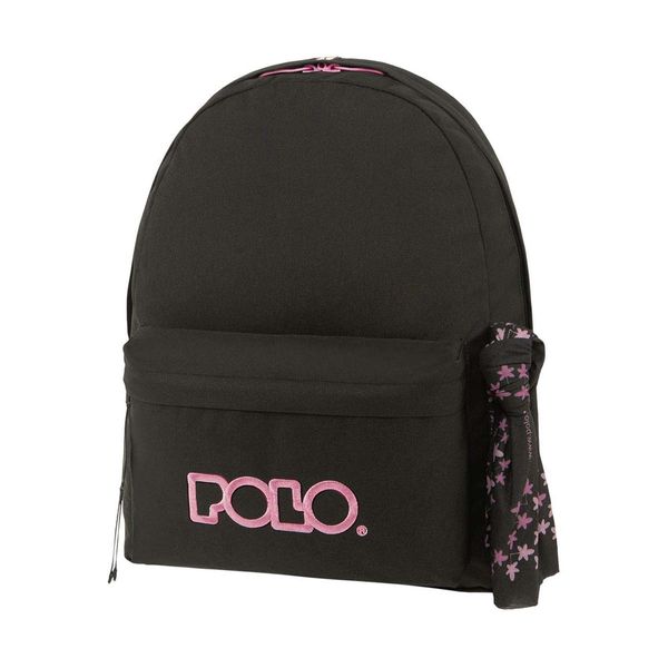 Polo Original Scarf Black-Violet Τσάντα Πλάτης