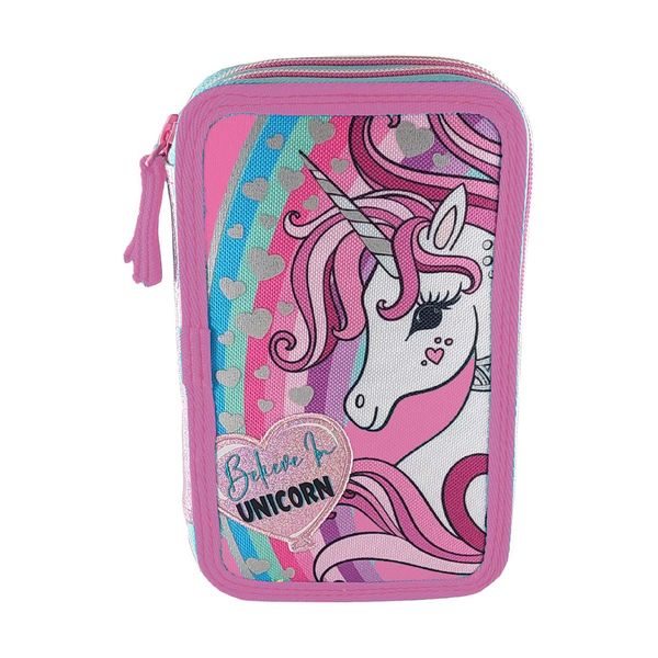 Graffiti Διπλή Γεμάτη Unicorn 241331 Κασετίνα