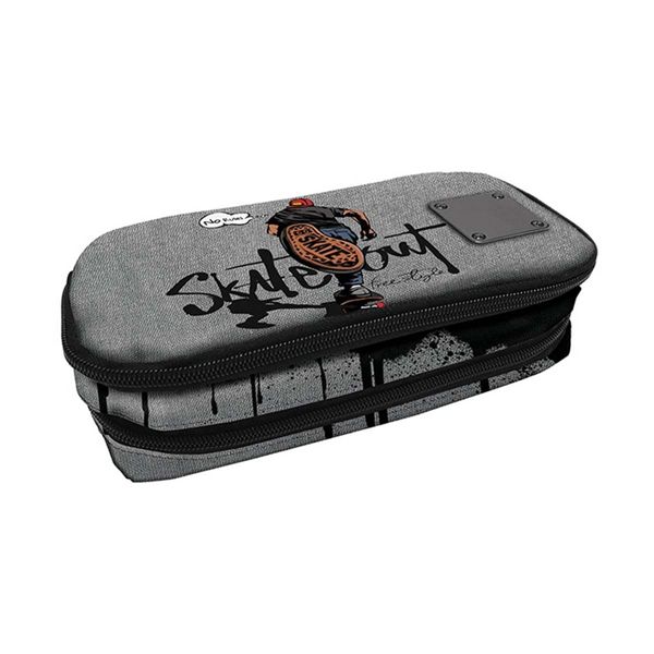 Graffiti Τετράγωνη Διπλή Skate Xscape 249345 Κασετίνα