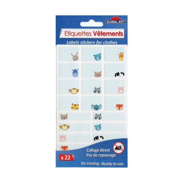 Global Gift Ετικετες (Textile) Αυτοκολλητες Για Ρουχα 195202