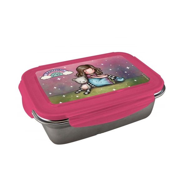 Santoro Stainless Lean On Me Gorjuss 247163 Δοχείο Φαγητού