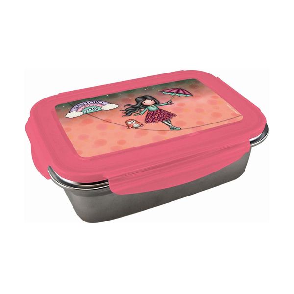 Santoro Stainless Light as a Feather Gorjuss 247161 Δοχείο Φαγητού