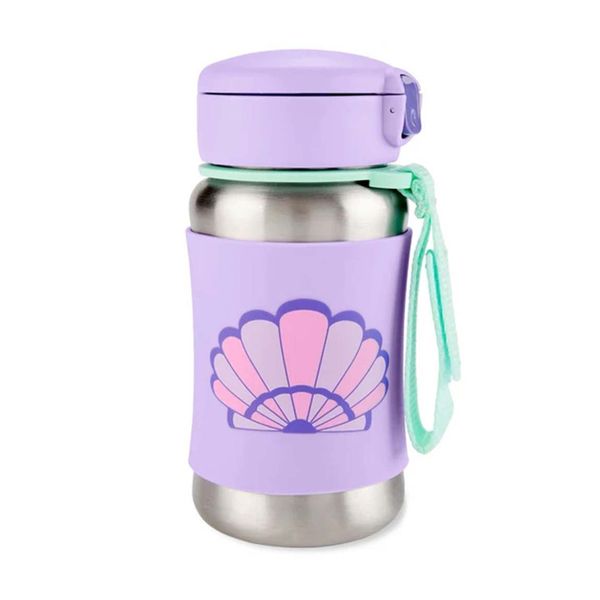 Skip Hop Ανοξείδωτο με Καλαμάκι Seashell 9R161110 Παγούρι
