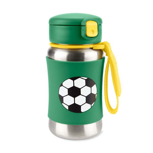 Skip Hop Ανοξείδωτο με Καλαμάκι Soccer 9O285710 Παγούρι