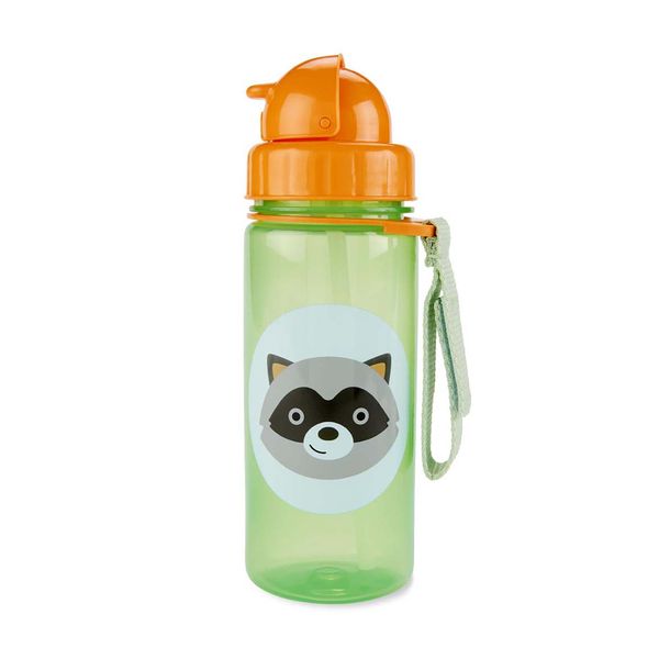 Skip Hop Με Καλαμάκι Raccoon 9Q336910 Παγούρι