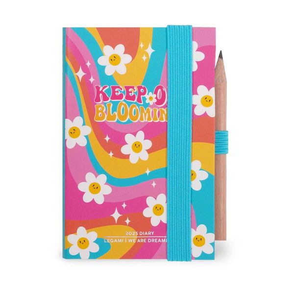 Legami Ημερολόγιο 2Μέρες/Σελίδα με Μολύβι 6.5x10cm 2025 Daisy