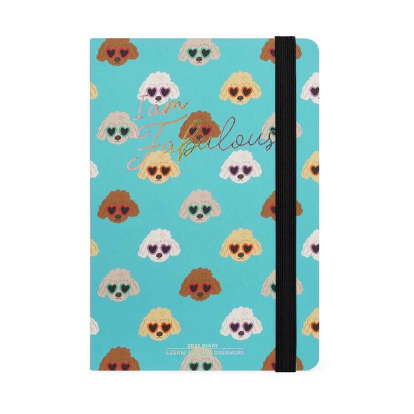 Legami Ημερολόγιο Εβδομαδιαίο 12x18cm 2025 Sky Blue Dogs