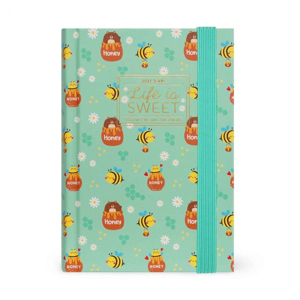 Legami Bee 9.5x13.5cm 2025 Ημερήσιο Ημερολόγιο