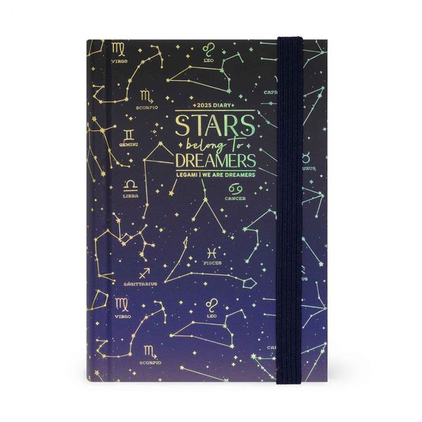 Legami Stars 9.5x13.5cm 2025 Ημερήσιο Ημερολόγιο