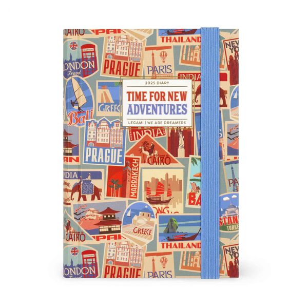 Legami Travel Stickers 9.5x13.5cm 2025 Ημερολόγιο