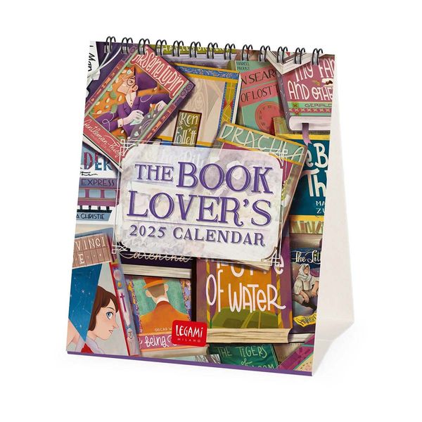 Legami Ημερολόγιο Επιτραπέζιο 2025 12x14.5cm Book Lover's