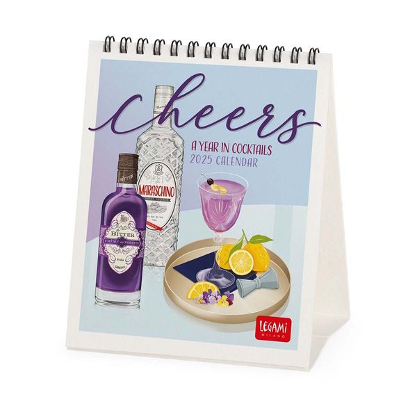 Legami Ημερολόγιο Επιτραπέζιο 2025 12x14.5cm Cheers
