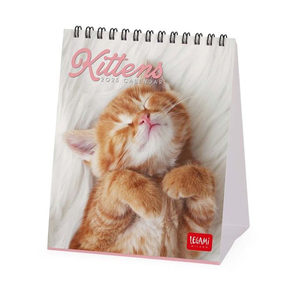 Legami Ημερολόγιο Επιτραπέζιο 2025 12x14.5cm Kittens