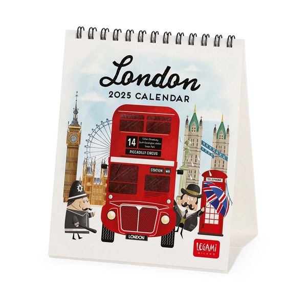 Legami Ημερολόγιο Επιτραπέζιο 2025 12x14.5cm London