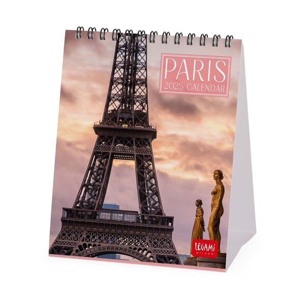 Legami Ημερολόγιο Επιτραπέζιο 2025 12x14.5cm Paris