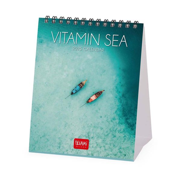 Legami Ημερολόγιο Επιτραπέζιο 2025 12x14.5cm Vitamin Sea
